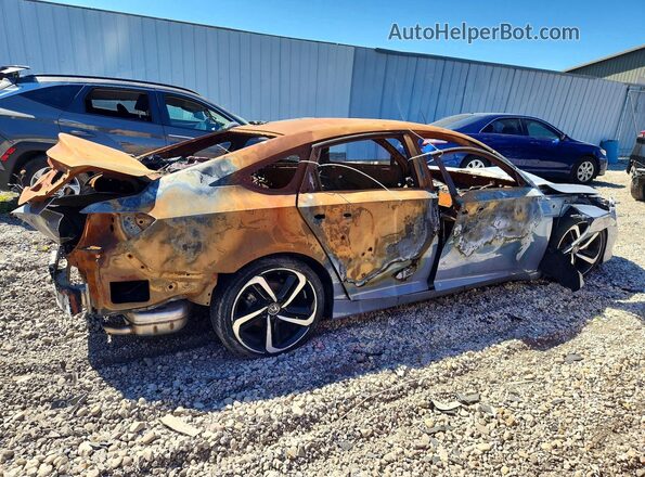 1HGCV1F38NA030758 2022 HONDA ACCORD Gray Tył prawy