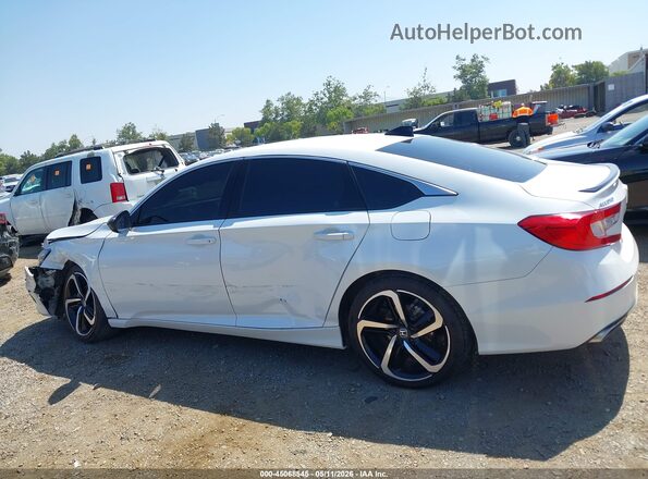 1HGCV1F38NA106589 2022 HONDA ACCORD Белый Панорамный вид салона 360°