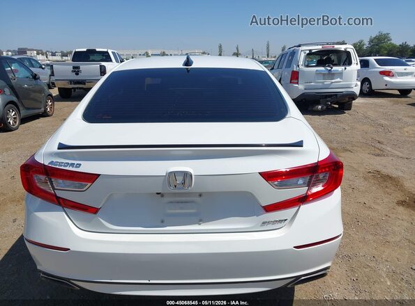 1HGCV1F38NA106589 2022 HONDA ACCORD Белый 
