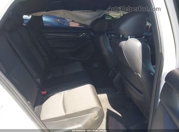 1HGCV1F38NA106589 2022 HONDA ACCORD Белый Вид наклейки с VIN-кодом