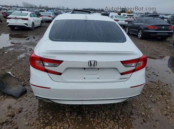 1HGCV1F39LA119896 2020 HONDA ACCORD White უკანა ხედი