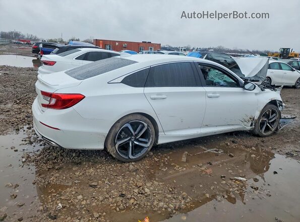 1HGCV1F39LA119896 2020 HONDA ACCORD White უკანა მარჯვენა