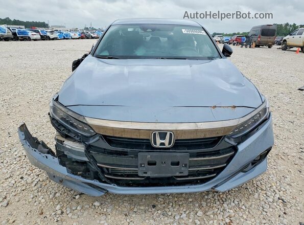 1HGCV1F39NA059203 2022 HONDA ACCORD Gray Widok z przodu