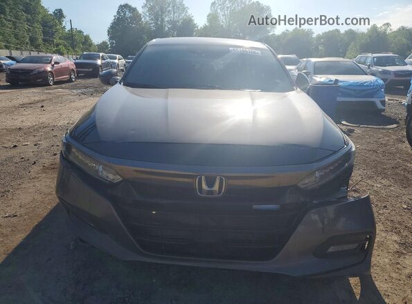 1HGCV1F3XJA250770 2018 HONDA ACCORD Charcoal Դիմացի տեսք