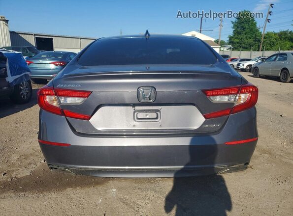 1HGCV1F3XJA250770 2018 HONDA ACCORD Charcoal Հետևի տեսք