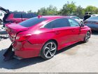 2020 Honda Accord Sport Красный vin: 1HGCV1F3XLA021458