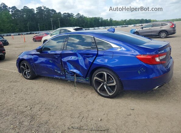 1HGCV1F3XLA149005 2020 HONDA ACCORD Black Tył lewy
