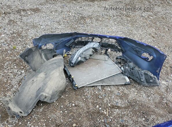 1HGCV1F3XMA800246 2021 HONDA ACCORD Синий Вид подкапотного пространства