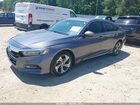 2018 Honda Accord Ex Серый vin: 1HGCV1F41JA266185