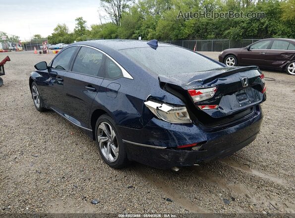 1HGCV1F41LA066426 2020 HONDA ACCORD Синий Задняя левая четверть