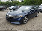 2020 Honda Accord Ex Синий vin: 1HGCV1F41LA066426