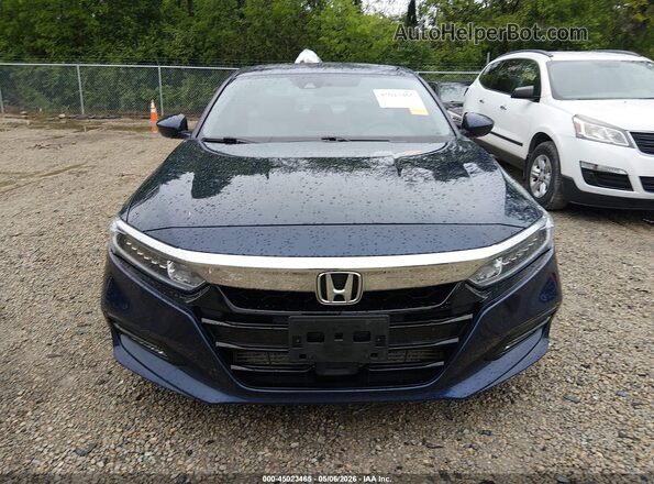 1HGCV1F41LA066426 2020 HONDA ACCORD Синий Вид щитка приборов