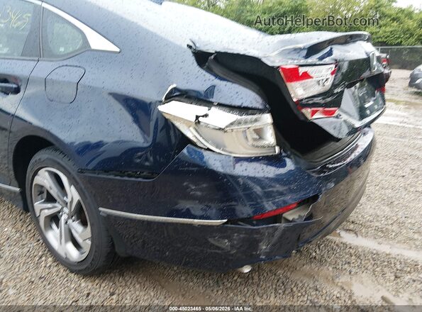 1HGCV1F41LA066426 2020 HONDA ACCORD Синий Вид спереди