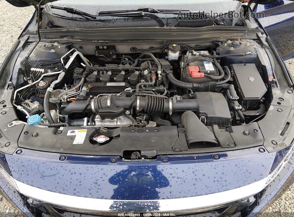 1HGCV1F41LA066426 2020 HONDA ACCORD Синий Вид сзади