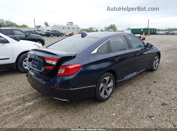 1HGCV1F41LA066426 2020 HONDA ACCORD Синий Задняя правая четверть