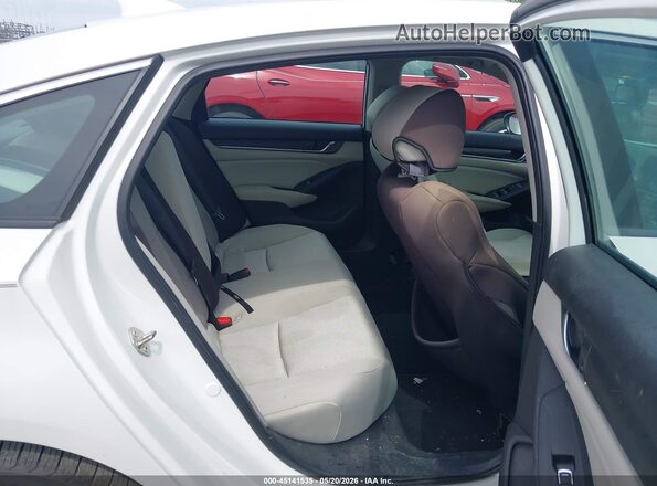 1HGCV1F42JA213947 2018 HONDA ACCORD White VIN sticker view