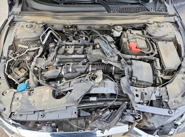 1HGCV1F42LA088189 2020 HONDA ACCORD Серый Вид задней части салона
