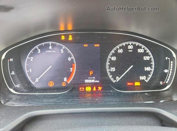 1HGCV1F42LA088189 2020 HONDA ACCORD Серый Вид щитка приборов