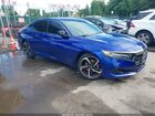 2022 Honda Accord Sport Special Edition Blue vin: 1HGCV1F42NA109433
