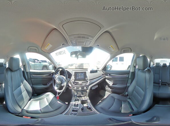 1HGCV1F43MA024938 2021 HONDA ACCORD Gray Панорамний вид салону 360°