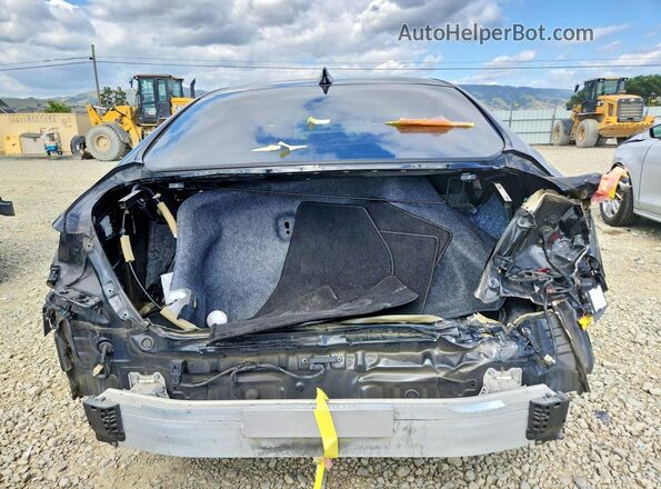 1HGCV1F44JA114854 2018 HONDA ACCORD Black Հետևի տեսք