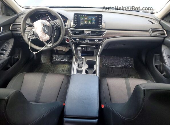 1HGCV1F44LA117661 2020 HONDA ACCORD Gray Widok deski rozdzielczej