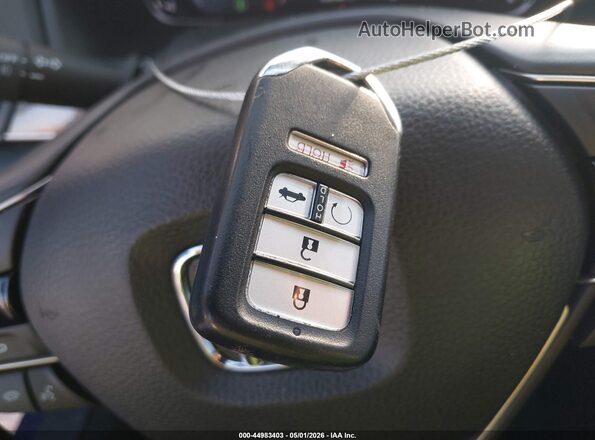 1HGCV1F45NA017359 2022 HONDA ACCORD Синий Вид панели приборов
