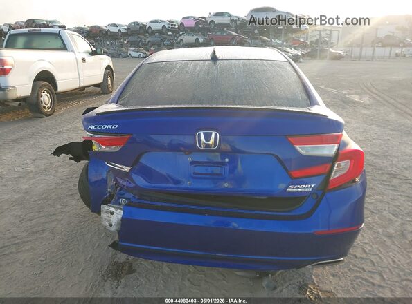 1HGCV1F45NA017359 2022 HONDA ACCORD Синий 