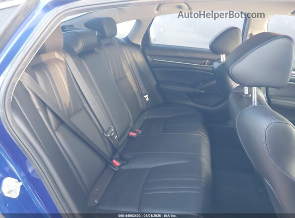 1HGCV1F45NA017359 2022 HONDA ACCORD Синий Вид наклейки с VIN-кодом