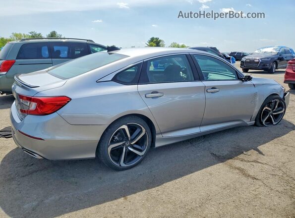 1HGCV1F46NA078302 2022 HONDA ACCORD Silver Tył prawy