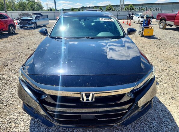 1HGCV1F48NA027772 2022 HONDA ACCORD Black Vista frontal