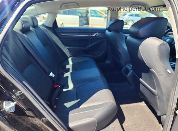 1HGCV1F48NA027772 2022 HONDA ACCORD Black Vista de los asientos traseros