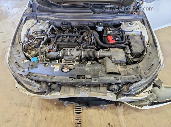 1HGCV1F4XMA069536 2021 HONDA ACCORD White უკანა სალონის ხედი