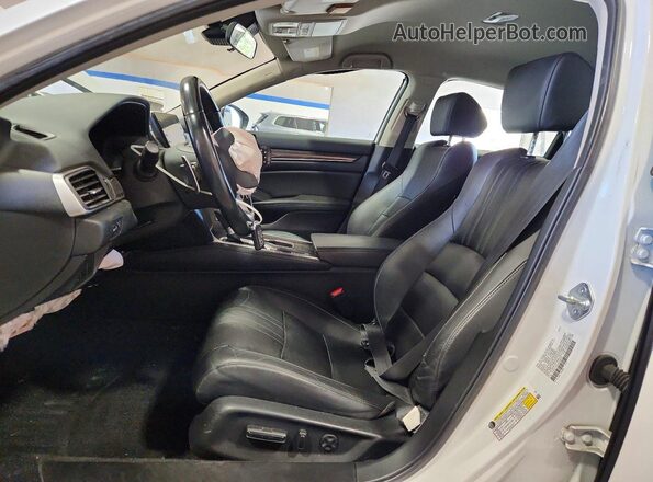 1HGCV1F4XMA069536 2021 HONDA ACCORD White წინა სალონის ხედი