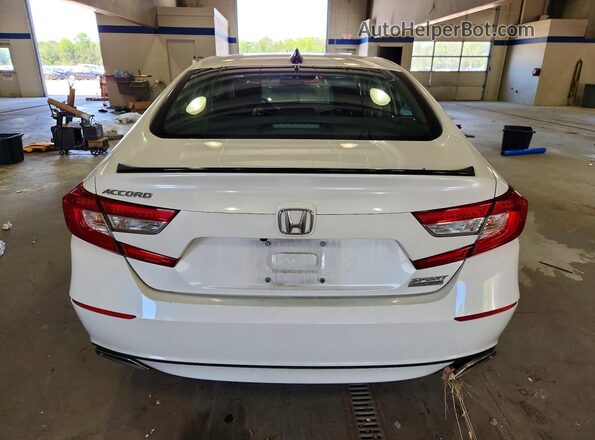 1HGCV1F4XMA069536 2021 HONDA ACCORD White უკანა ხედი