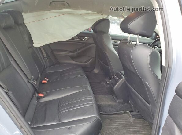 1HGCV1F4XMA114698 2021 HONDA ACCORD Синий Вид задних сидений