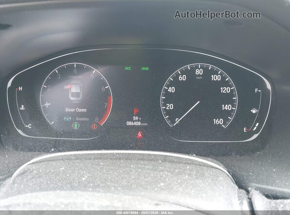 1HGCV1F54LA045336 2020 HONDA ACCORD Серый Вид задних сидений