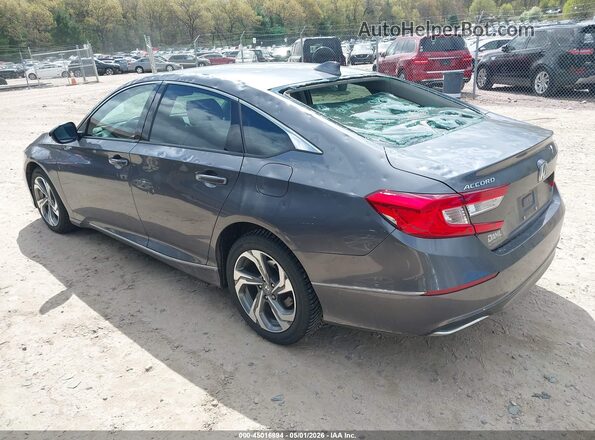 1HGCV1F54LA045336 2020 HONDA ACCORD Серый Задняя левая четверть