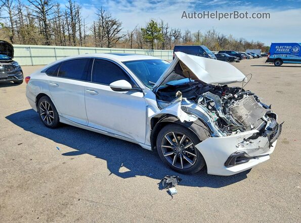 1HGCV1F54NA011674 2022 HONDA ACCORD White Przód prawy