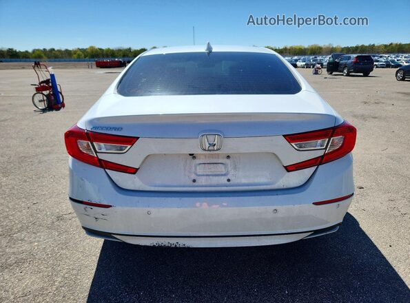 1HGCV1F54NA011674 2022 HONDA ACCORD White Widok z tyłu