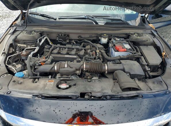 1HGCV1F55JA235286 2018 HONDA ACCORD Black Vista interior trasera