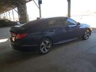 2019 Honda Accord Exl Синий vin: 1HGCV1F56KA133898