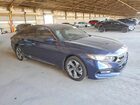 2019 Honda Accord Exl Синий vin: 1HGCV1F56KA133898