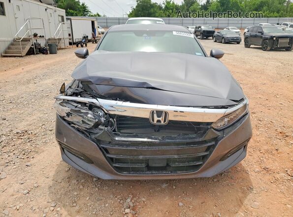 1HGCV1F59LA031335 2020 HONDA ACCORD Charcoal Widok z przodu