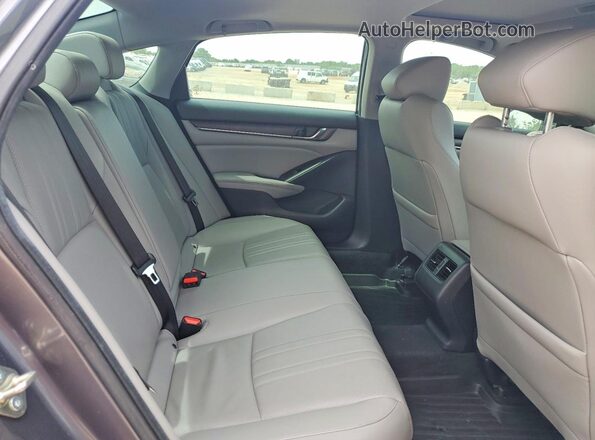 1HGCV1F59LA031335 2020 HONDA ACCORD Charcoal Widok tylnych siedzeń