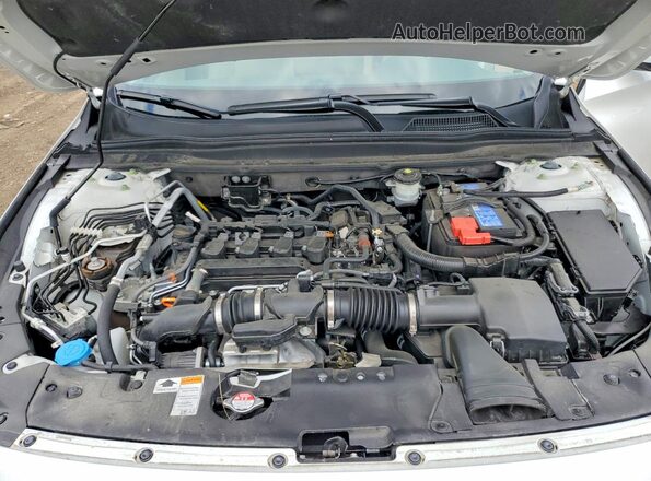 1HGCV1F59MA023298 2021 HONDA ACCORD White Սալոնի հետևի տեսք