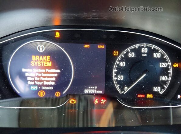 1HGCV1F63JA115463 2018 HONDA ACCORD Silver Instrument cluster view