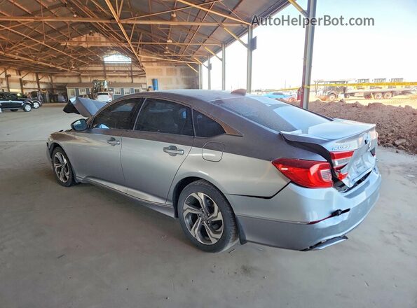 1HGCV1F63JA115463 2018 HONDA ACCORD Silver Rear left
