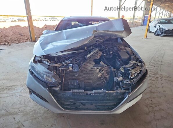 1HGCV1F63JA115463 2018 HONDA ACCORD Silver Front view