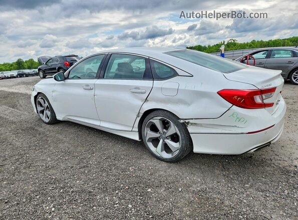 1HGCV1F96JA005677 2018 HONDA ACCORD White Tył lewy